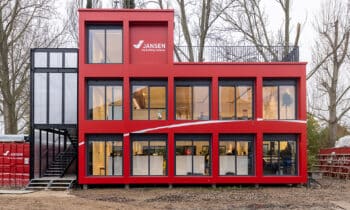Jansen the Building Company verrast haar vakmannen met toptechnologie en rooftop terras op de werf 8