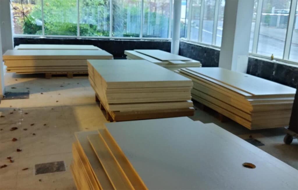 Bouwafval wordt bouwmateriaal: 9.000 m² vloer en isolatie krijgt tweede leven 1