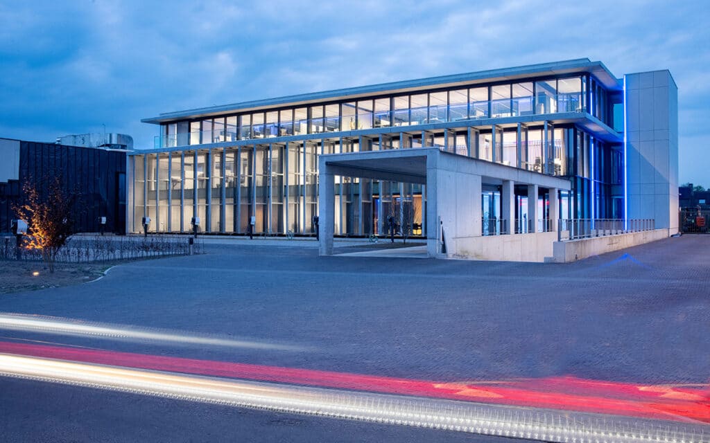 Smart building vol geconnecteerde technieken