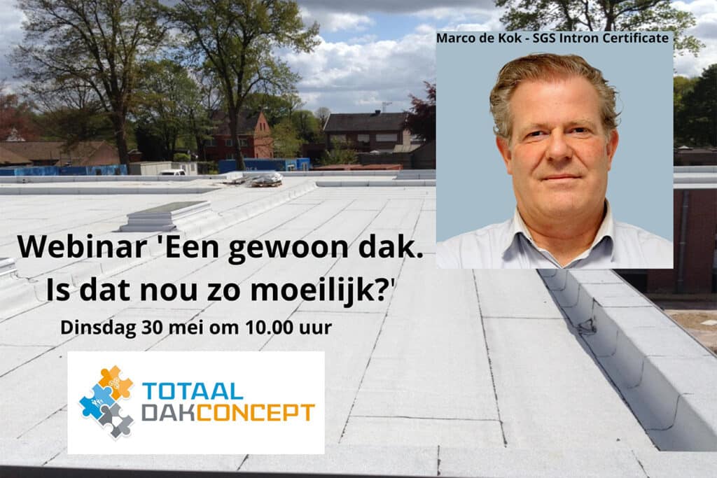Webinar ‘Een gewoon dak. Is dat nou zo moeilijk?’