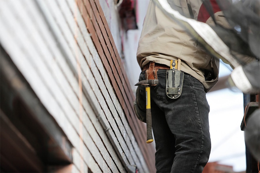 De afwerking van een bouwproject