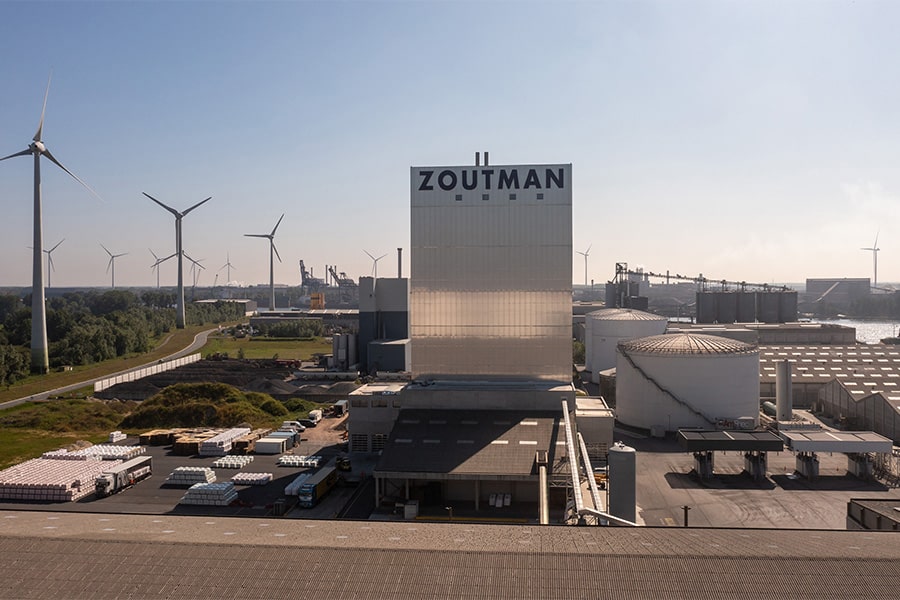 Hoogste zouttoren ter wereld vergt inventieve bouwoplossing