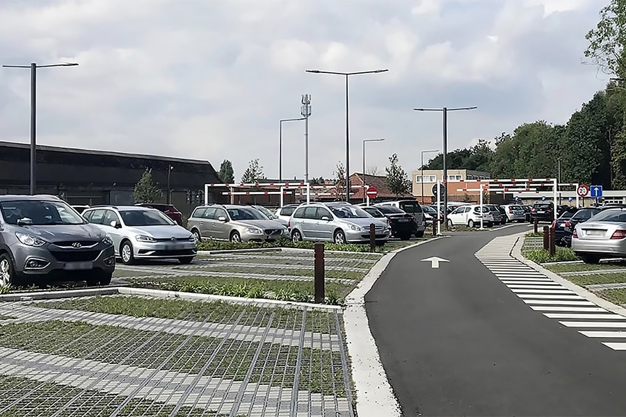 Ecologische waterdoorlatende parking ten dienste van de burger en biodiversiteit