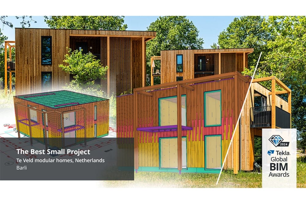 Twee Benelux-projecten winnen Tekla Global BIM Award