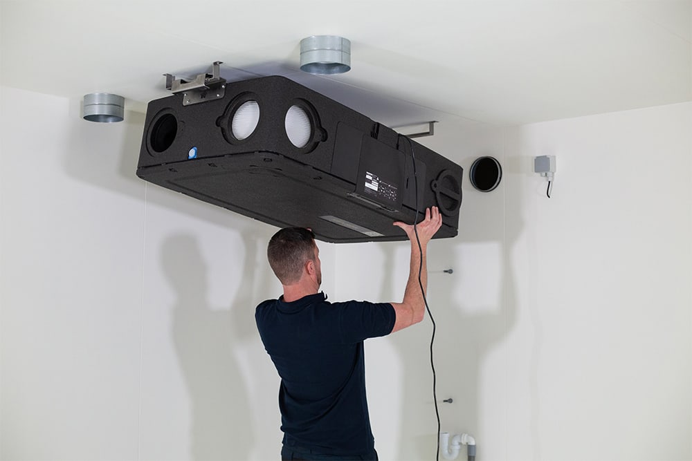 Flux+ Flat: nieuwe balansventilatie-unit van Renson