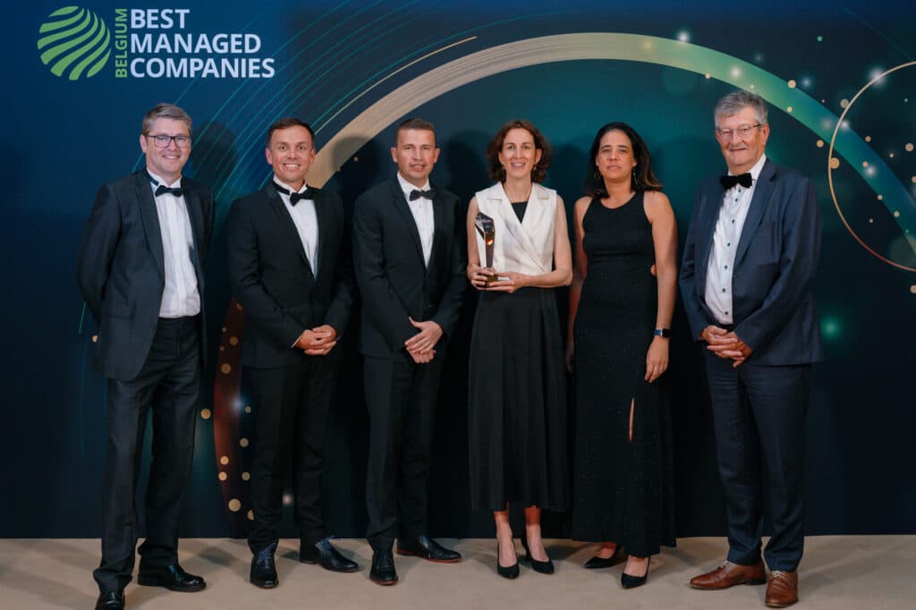 Bouwonderneming Vandenbussche uit Aalter opnieuw bekroond met Gold label als Best Managed Company