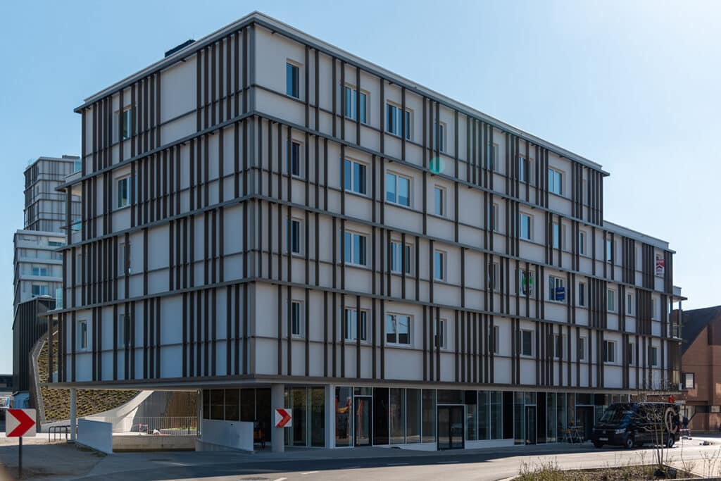 Architecturale zonwering verfraait landmark