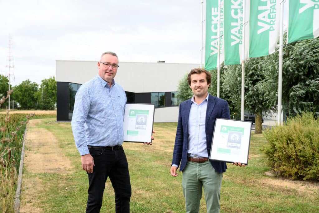 Valcke Prefab Beton behaalt CSC-certificaat voor prefab en stortbeton