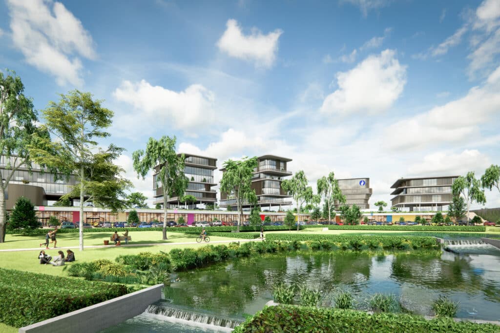 Sint-Pieters-Leeuw transformeert voormalige Makro-site naar groene en economische hotspot  3