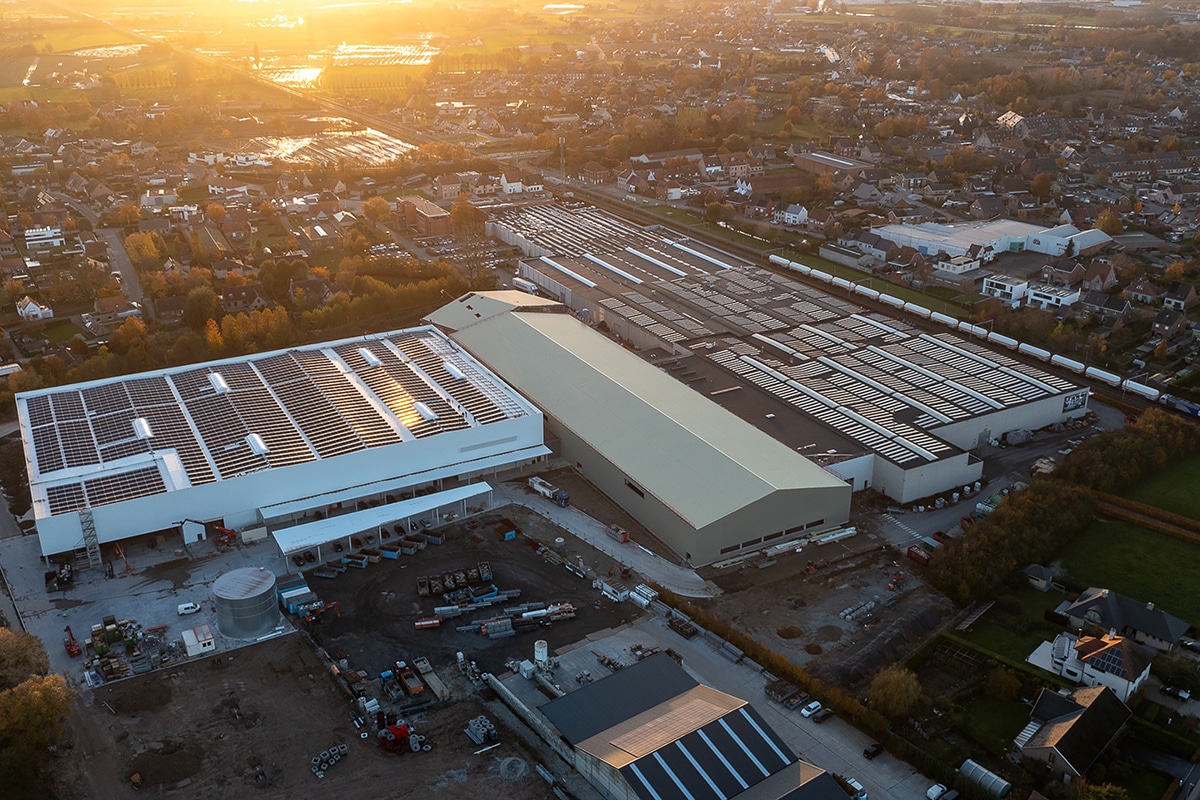 Groeiende logistiek, gedurfde architectuur 13