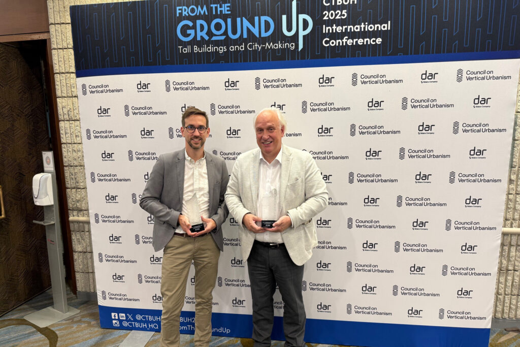 Brussels gebouw ZIN uitgeroepen tot ‘World's Best Tall Building 2025’ door CVU, de ‘Oscars van de wolkenkrabbers’ 1