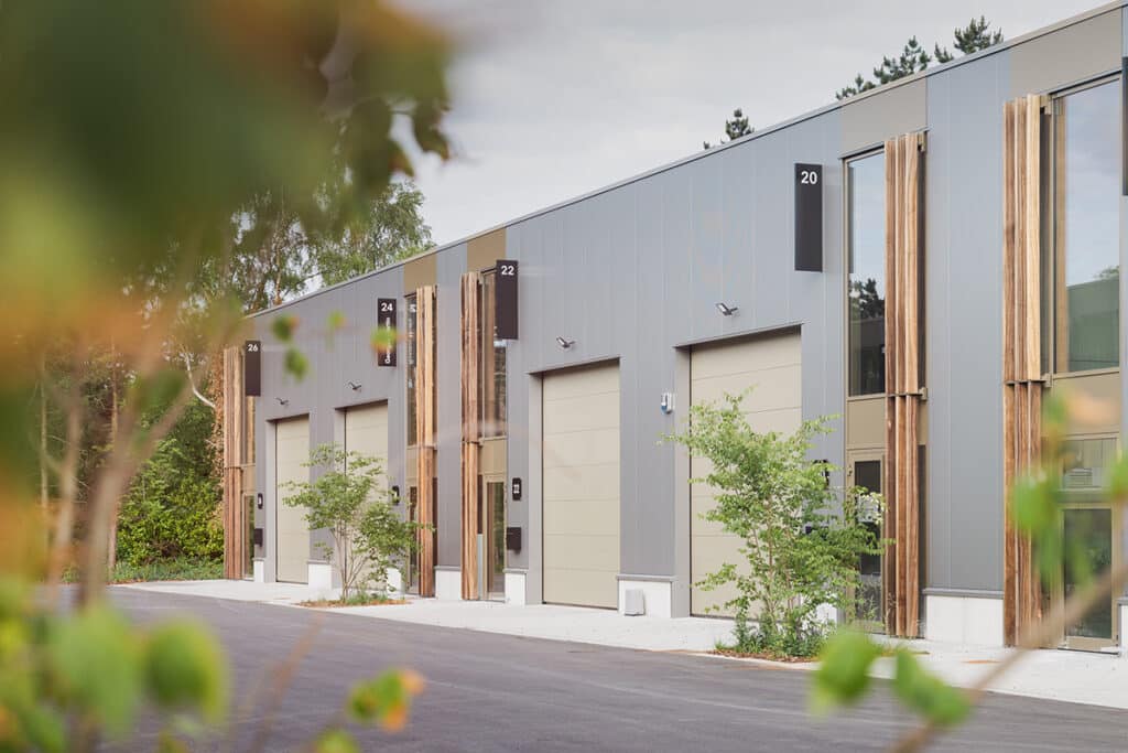 Gedateerde schrijnwerkerij wordt futureproof bedrijvenpark 1