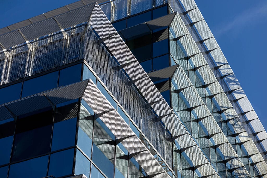 Geavanceerd gevelconcept voor vooruitstrevend kantoorgebouw 1