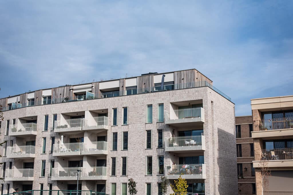 Fraaie baksteengevels garanderen esthetische variatie in nieuwe stadswijk 1
