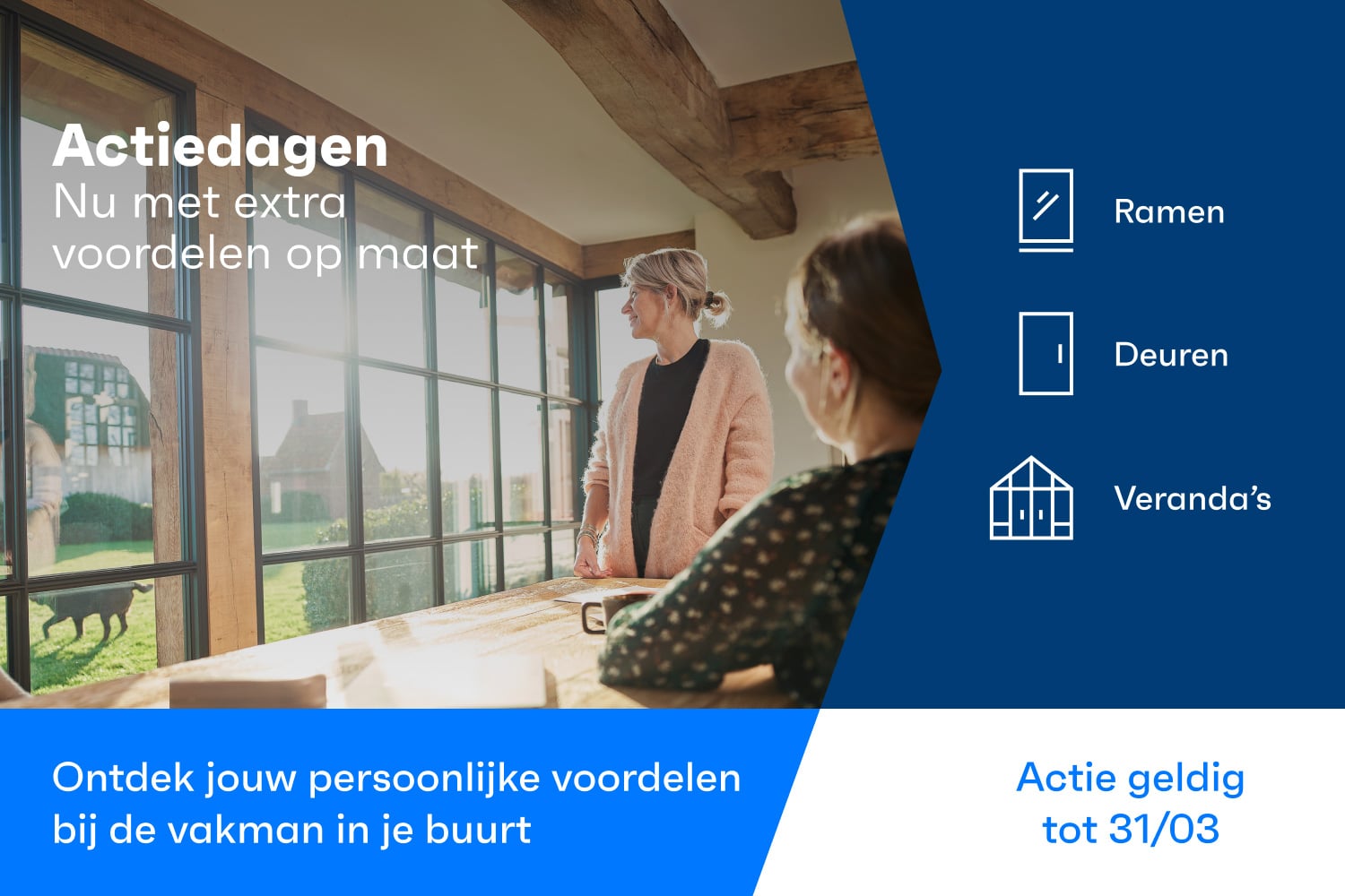 Actiedagen bij Reynaers Aluminium: exclusieve voordelen op ramen, deuren en veranda’s 1