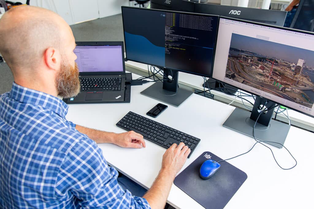 Meer inzicht op de werf door de slimme combinatie van timelapse en drone 1