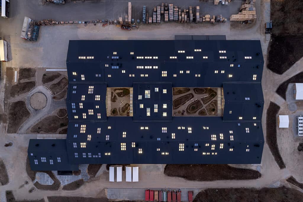 Circulaire gevels en daken typeren grensverleggende herbestemming