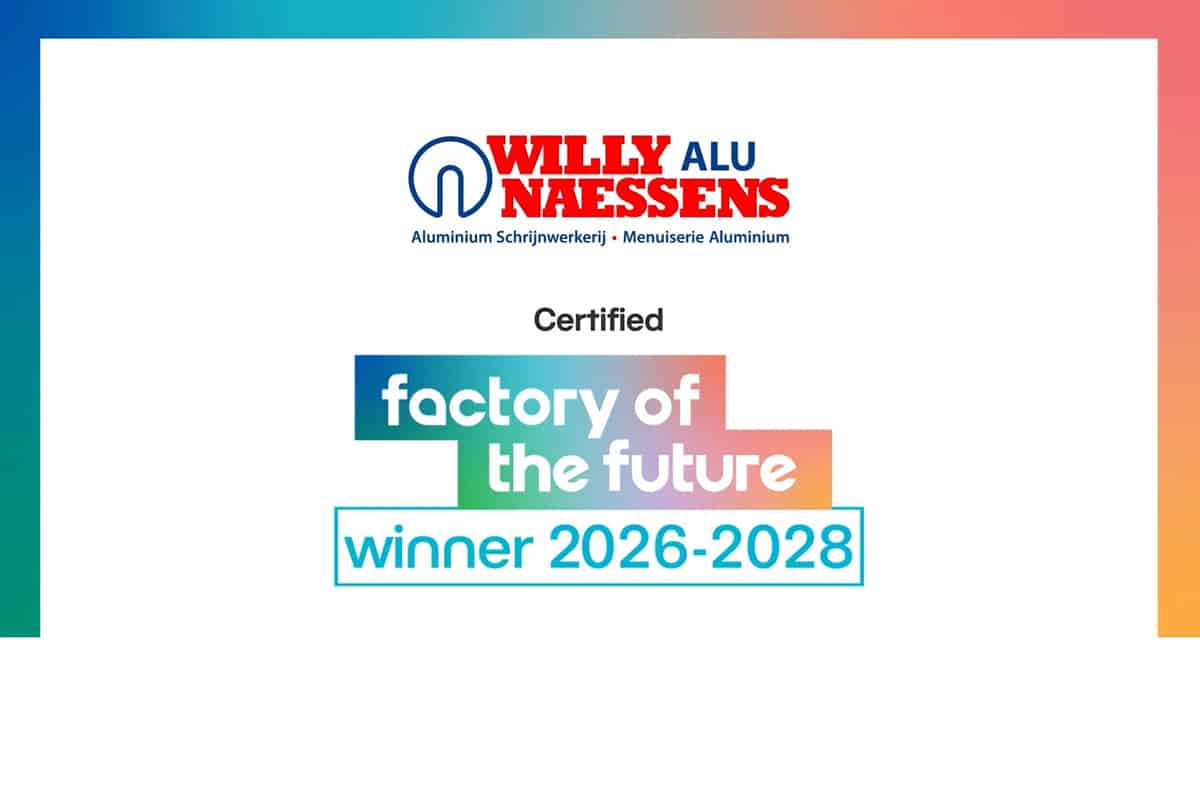 Willy Naessens Alu behaalt het prestigieuze Factory of the Future-label 5