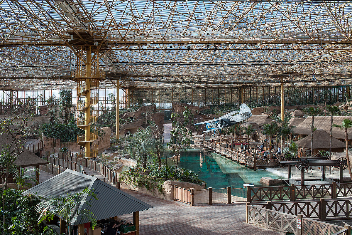 Reynaers Aluminium bewijst technische expertise in Edenya (Pairi Daiza) met tropische serre op wereldschaal 1