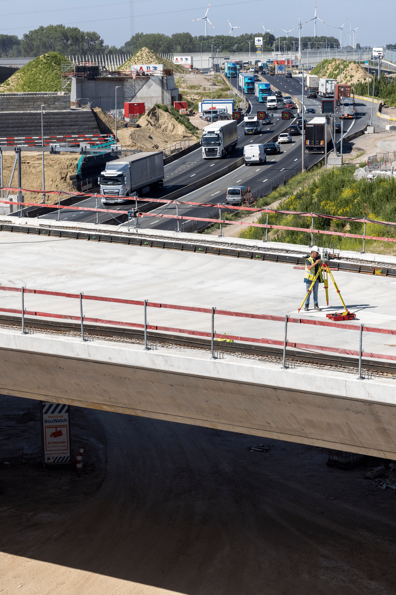 Meetwerk en maatvoering op de grootste werven van België 1