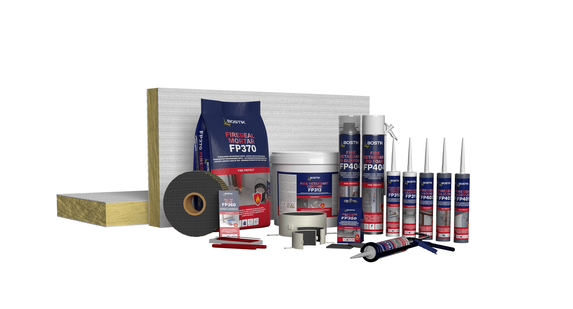 Allesomvattend assortiment voor passieve brandveiligheid in gebouwen 3