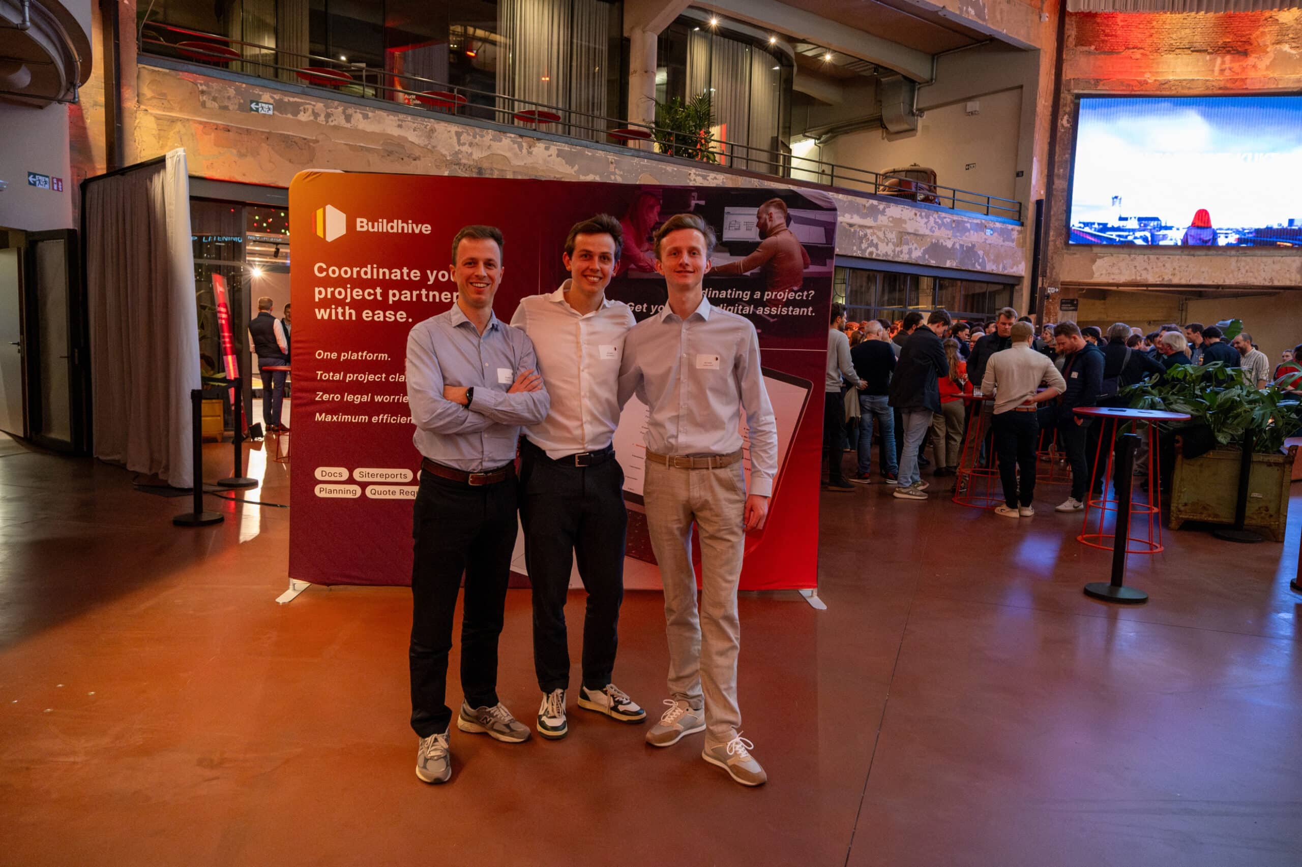 Buildhive lanceert digitaal platform en mobiele app voor de bouwsector en (ver)bouwers tijdens event in het Gentse Wintercircus 2