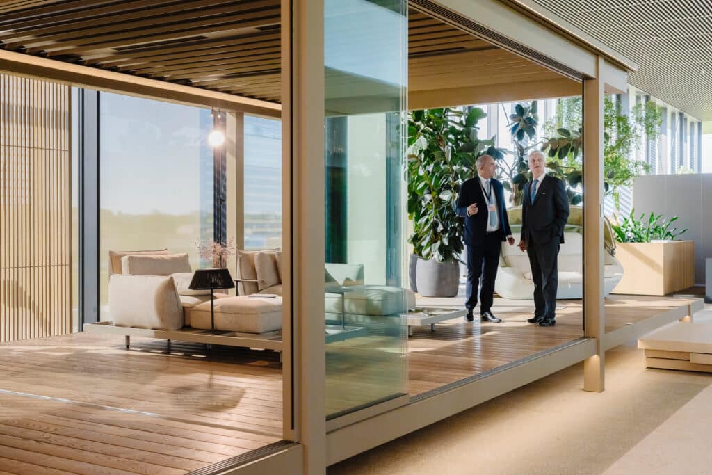 Koning Filip bezoekt Renson 4