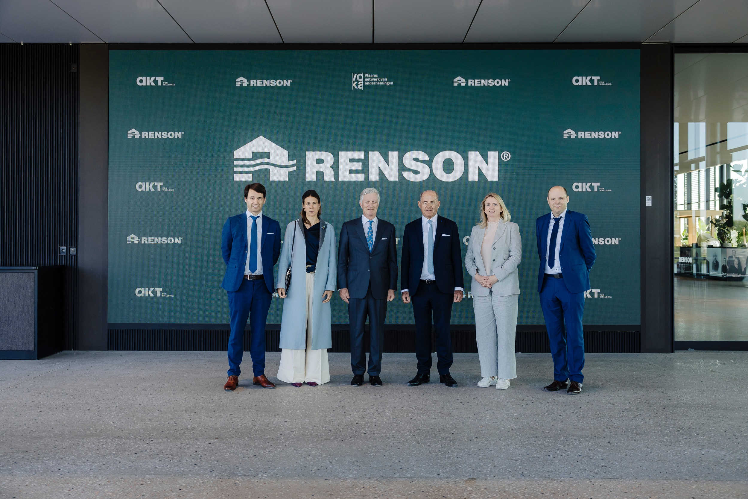 Koning Filip bezoekt Renson 1