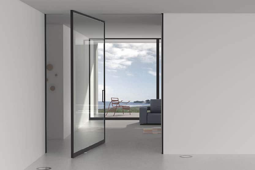 Forster toont ultraslanke pivoterende binnendeur in staal op Architect@Work Brussel 1