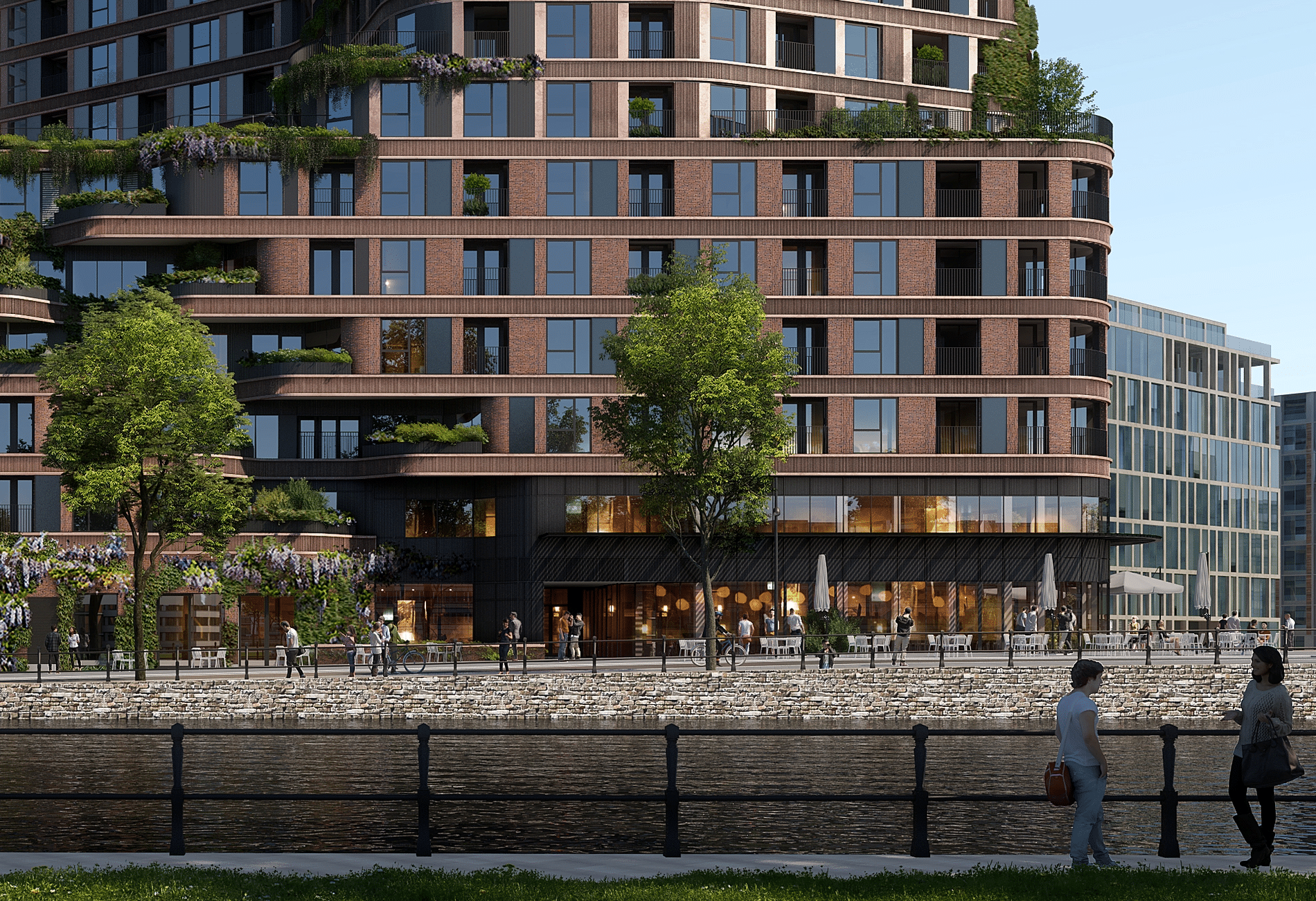 Sculpturale BrinkToren tilt modulaire gevelbouw naar hoger niveau 4