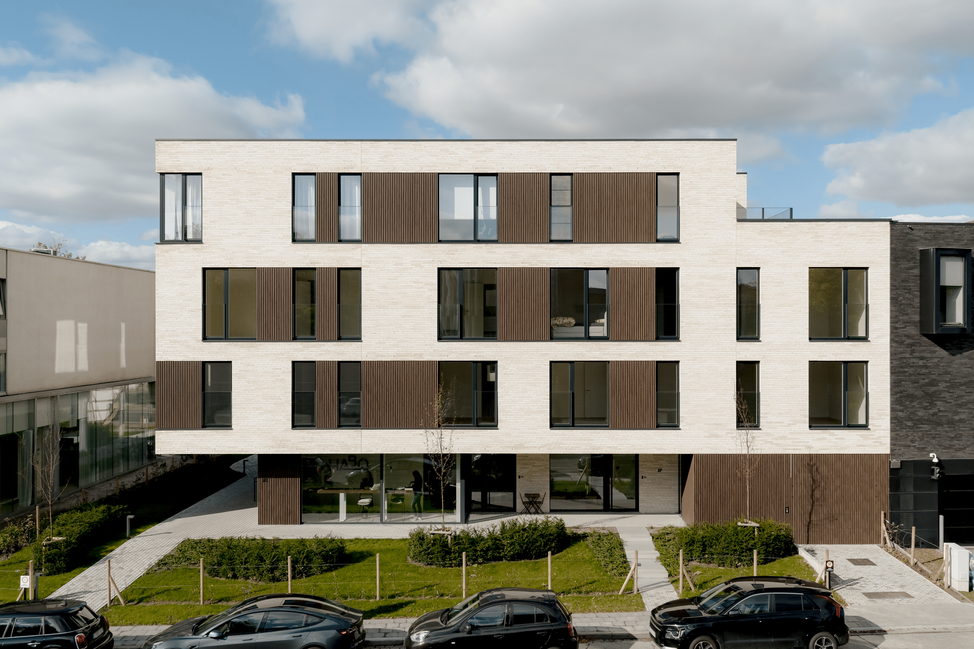 Houtlooklamellen voor aantrekkelijke nieuwbouw 2