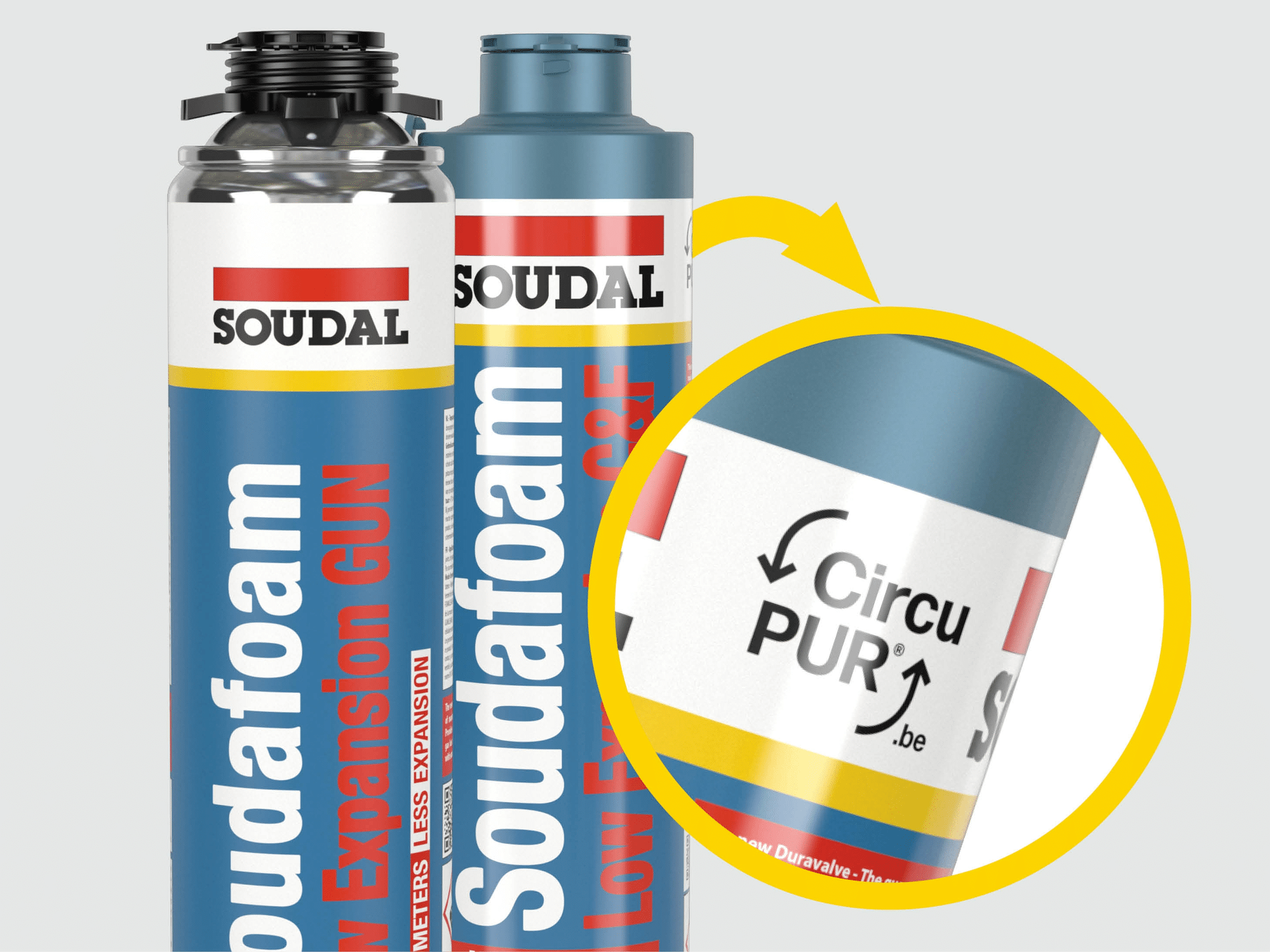 Soudal maakt met CircuPUR komaf met PU-afval op de werf 1