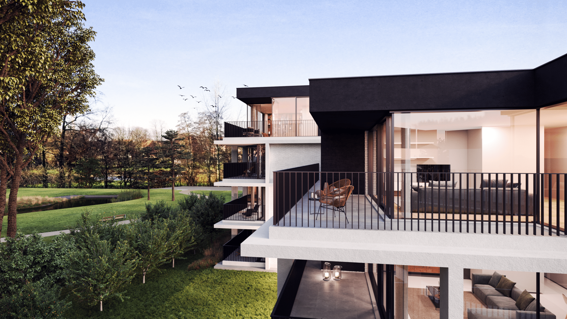Exclusief nieuwbouwproject op maat van parkomgeving 2