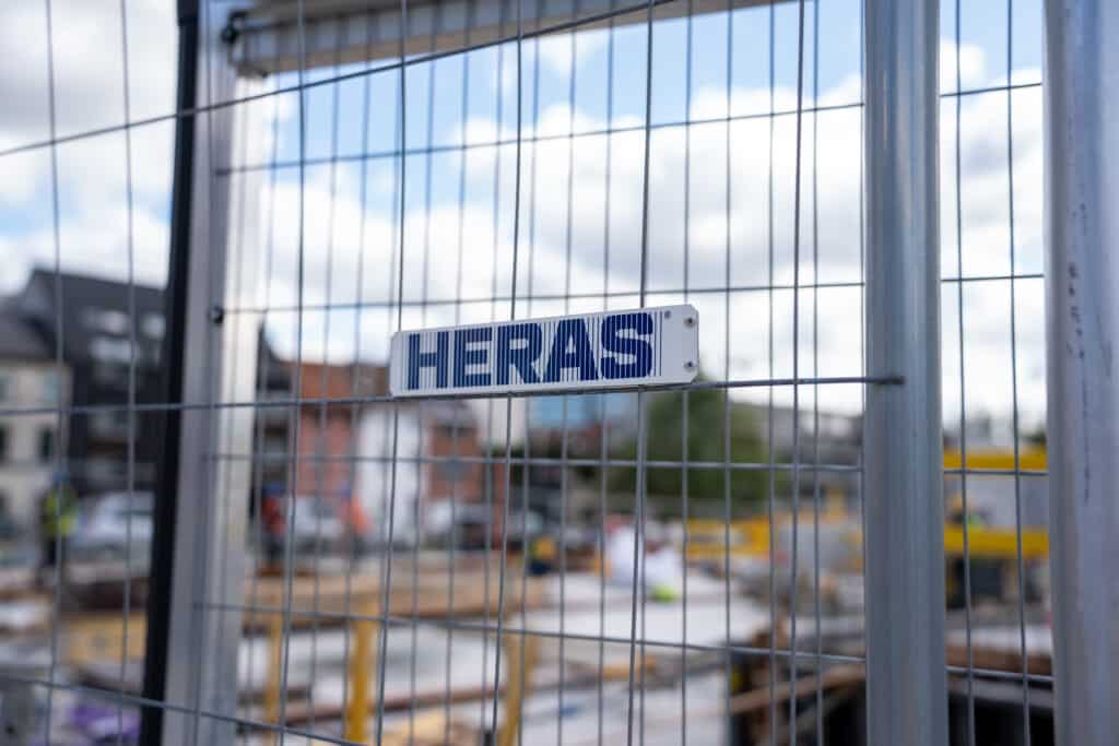 Een veilige werf in Gent: hoe een doordachte werfafbakening het verschil maakt 1