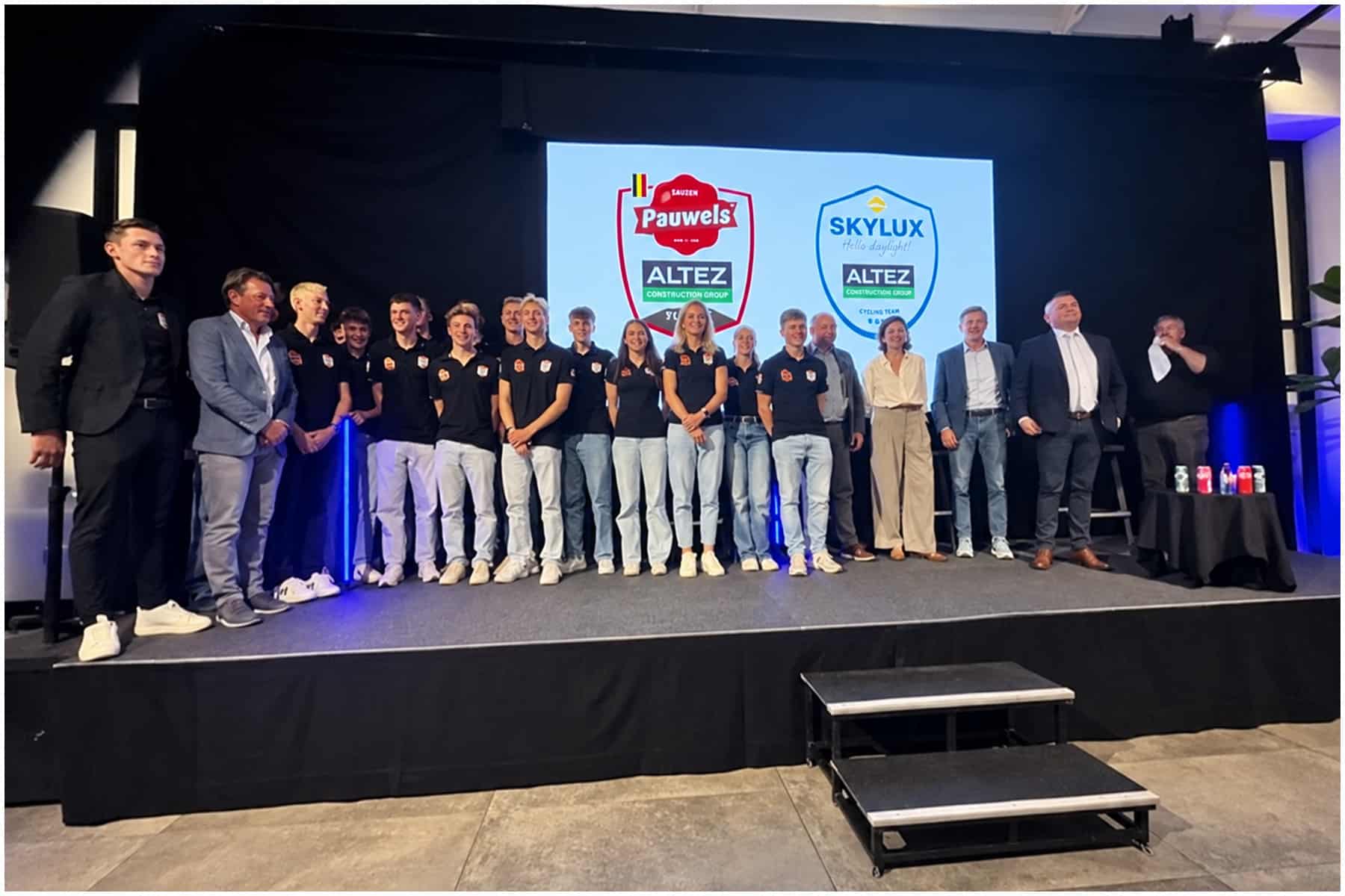 Altez Industriebouw blijft aan boord bij Skylux - Altez Industriebouw Cycling Team 4